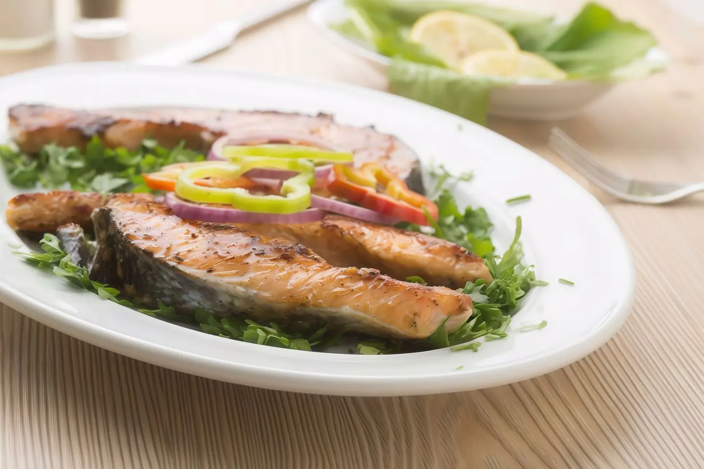 Grilled Salmon