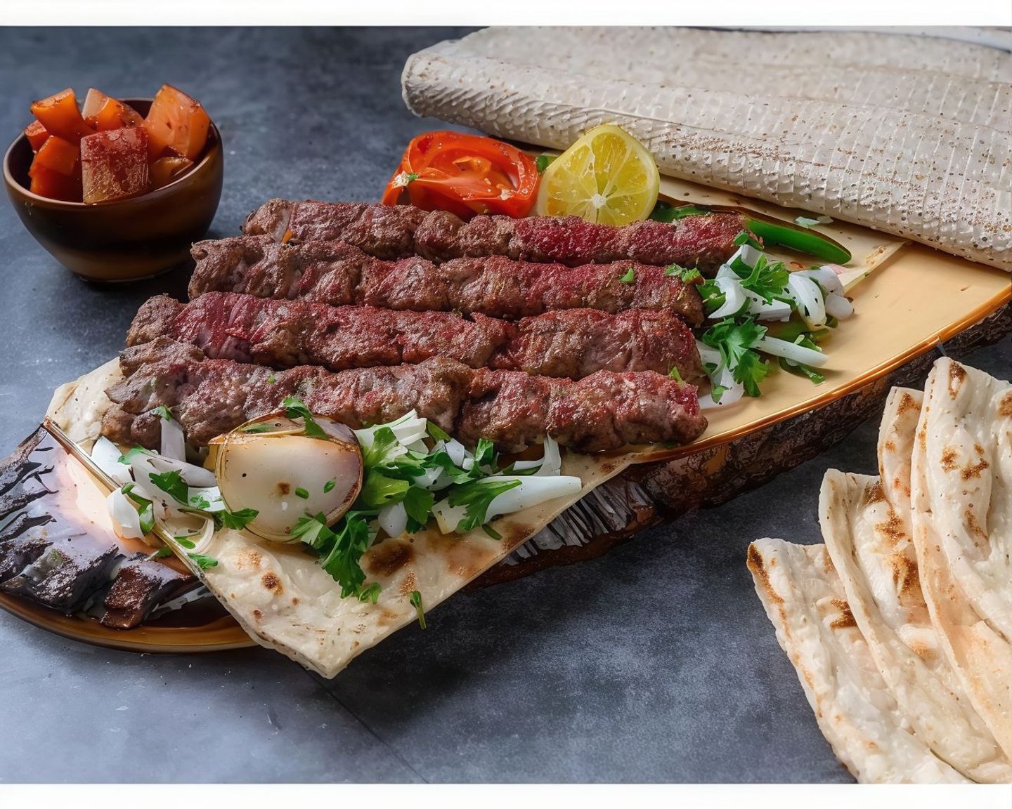 كباب عراقي 4 أسياخ