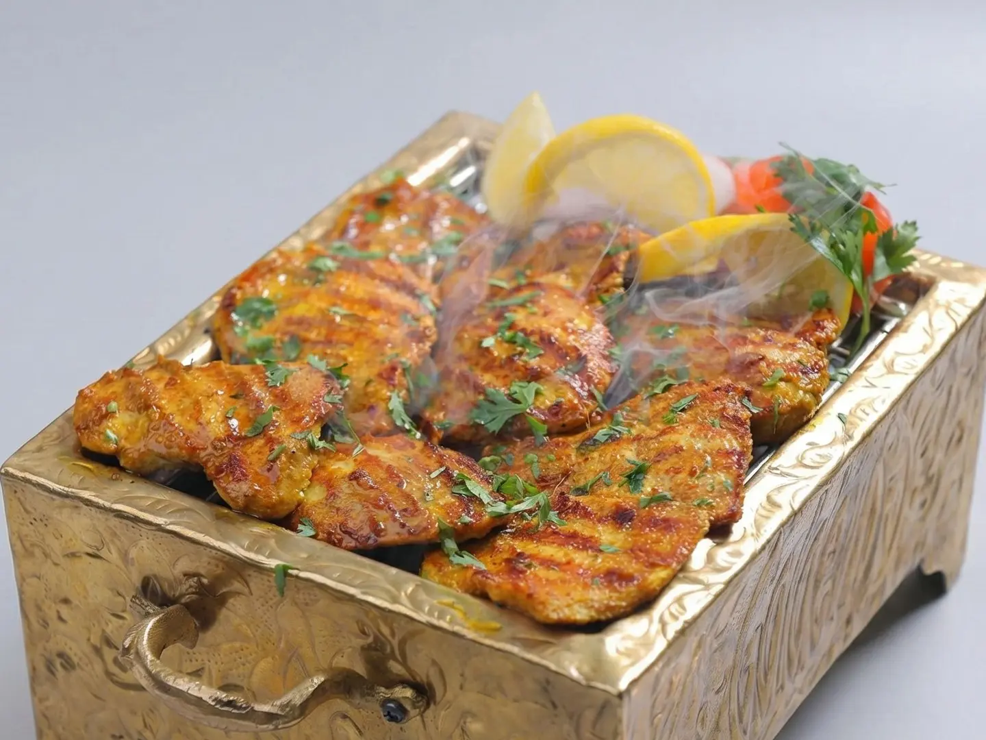 Grilled Chicken On Tawa