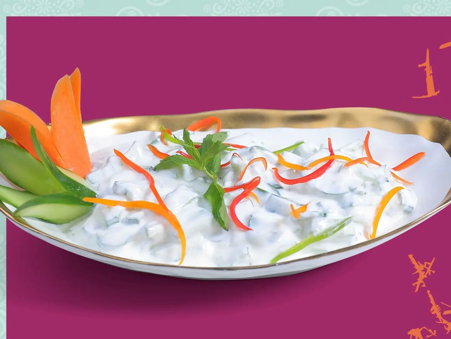 Cucumber With Yoghurt Salad