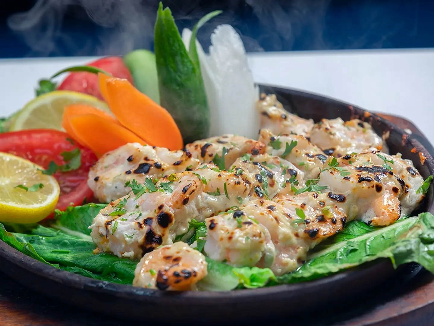 Prawn With Garlic Tandoori