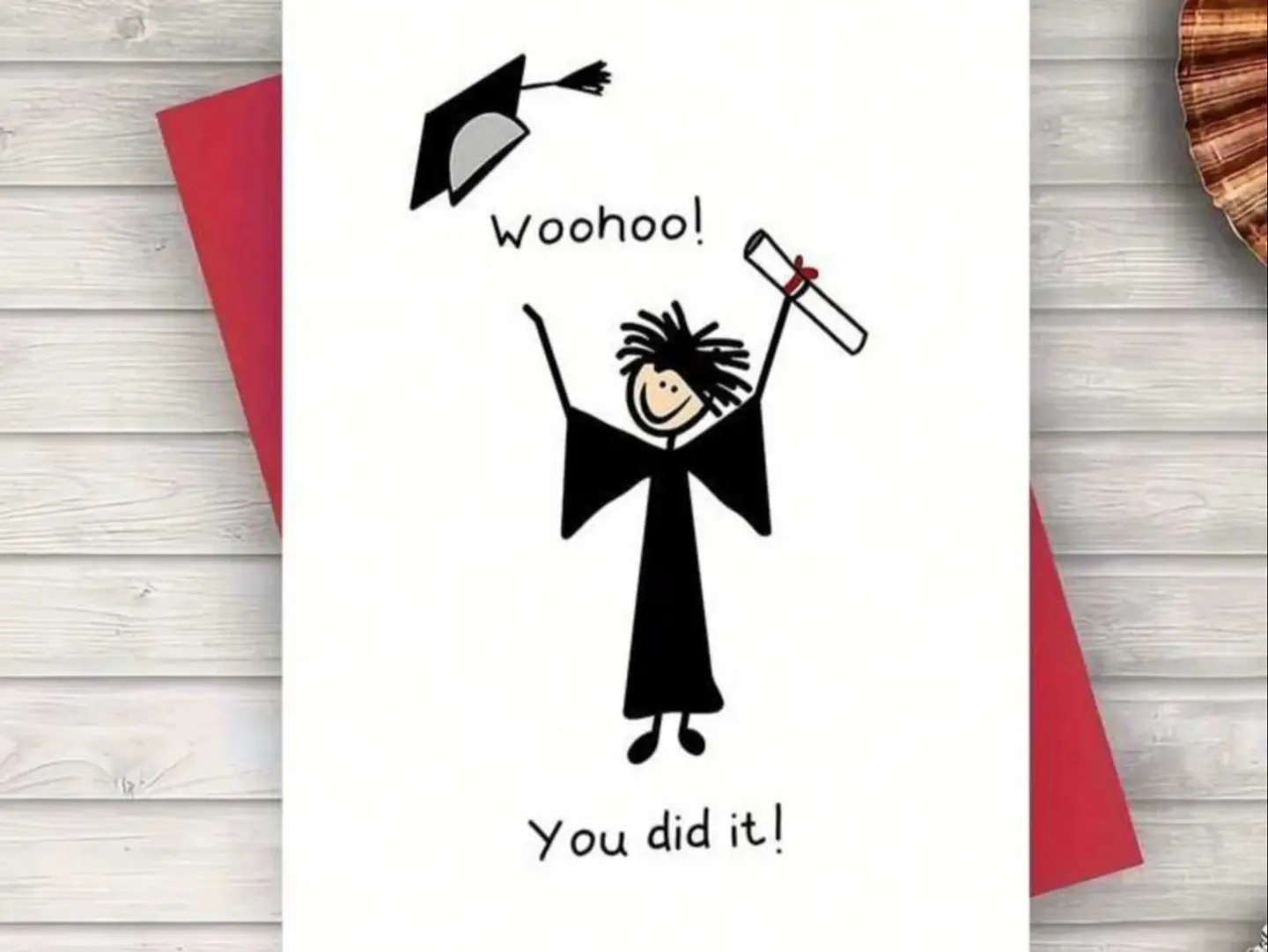 Card Woohii You Did It
