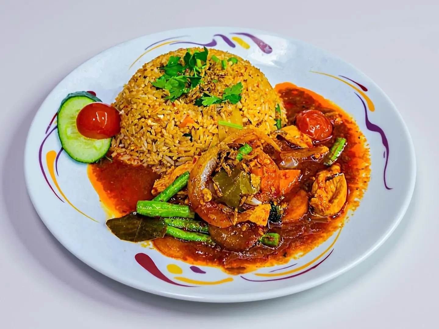 Chicken Fried Rice And Oyster Sauce