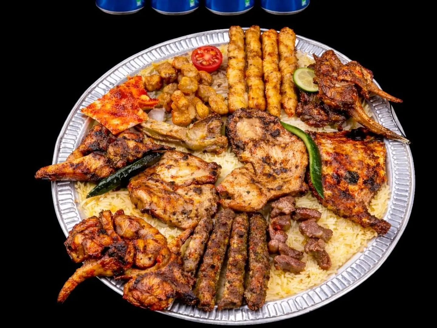 Try Our New (Al Rafideen Grills Tray)
