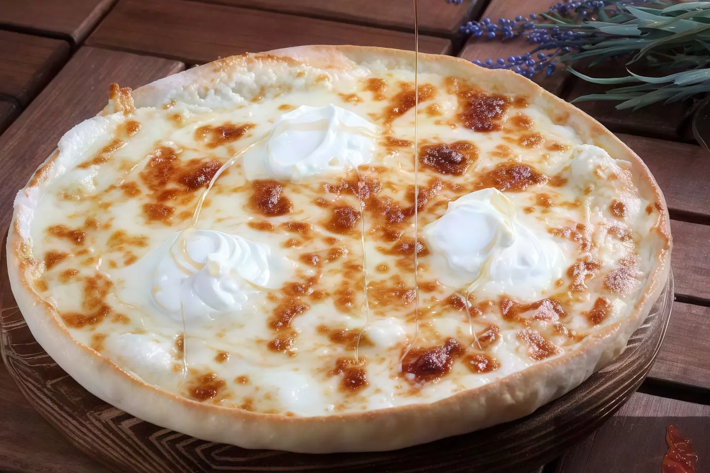 فطيرة لبنه جبن عسل