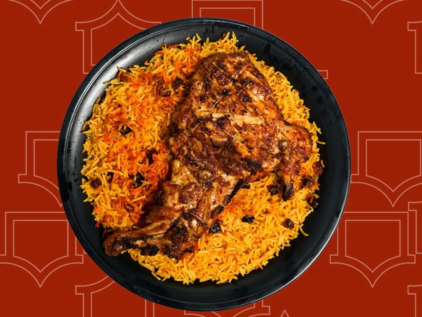 Chicken On Coal With Rice