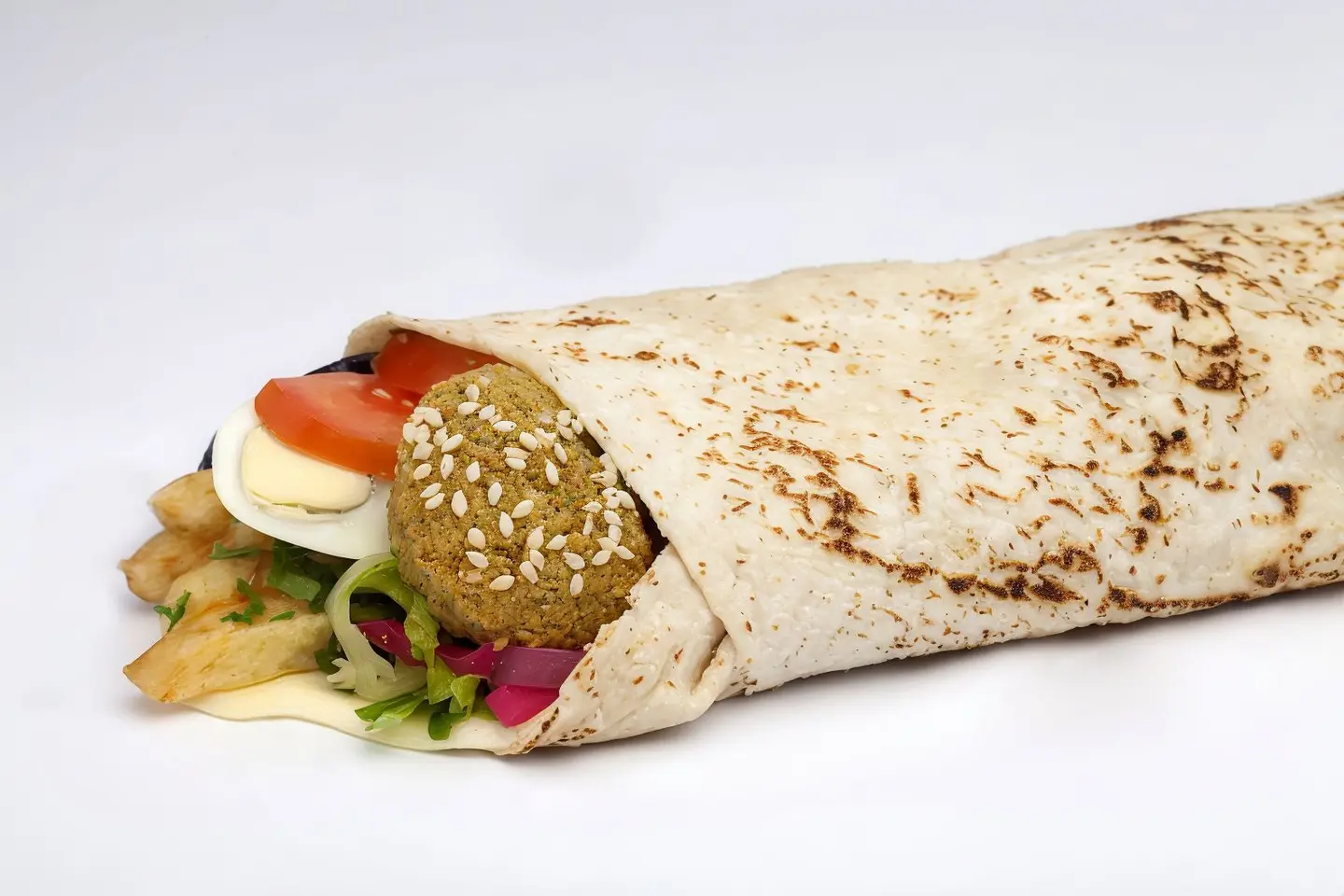 Falafel Saj Bread