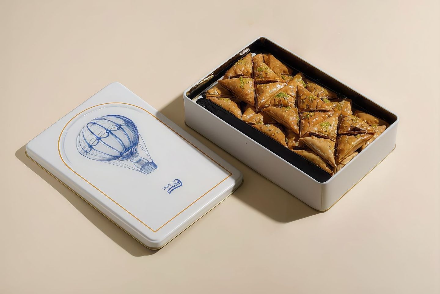 Baklava Pecan Triangles