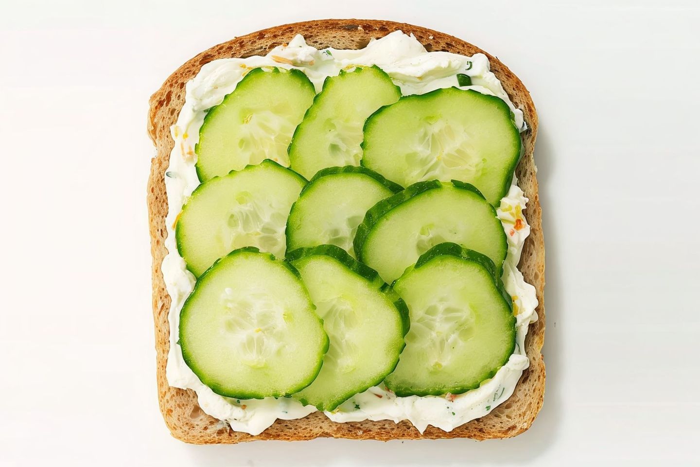 Labneh And Vegetables Sandwich