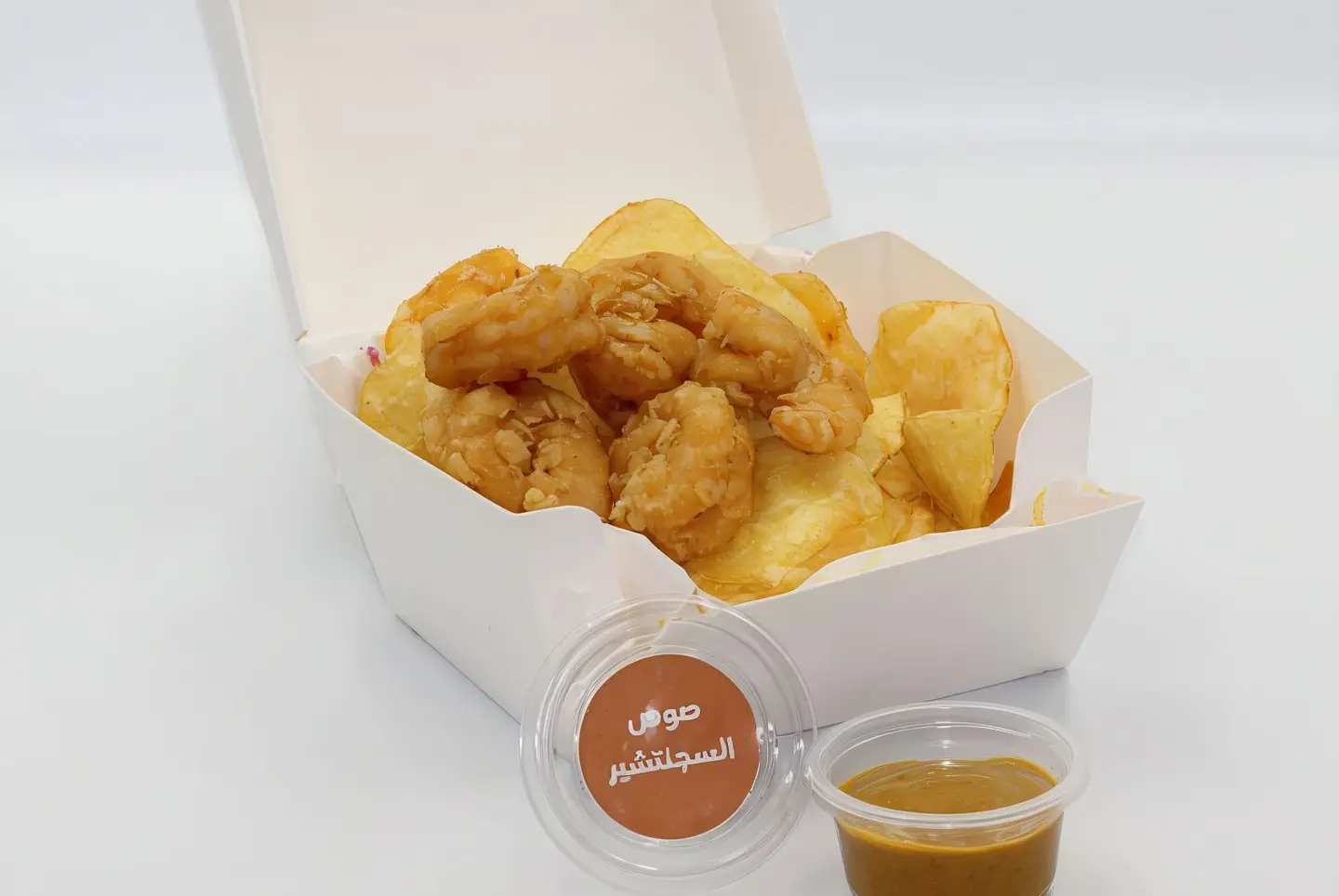 Snack Shrimp With Chips