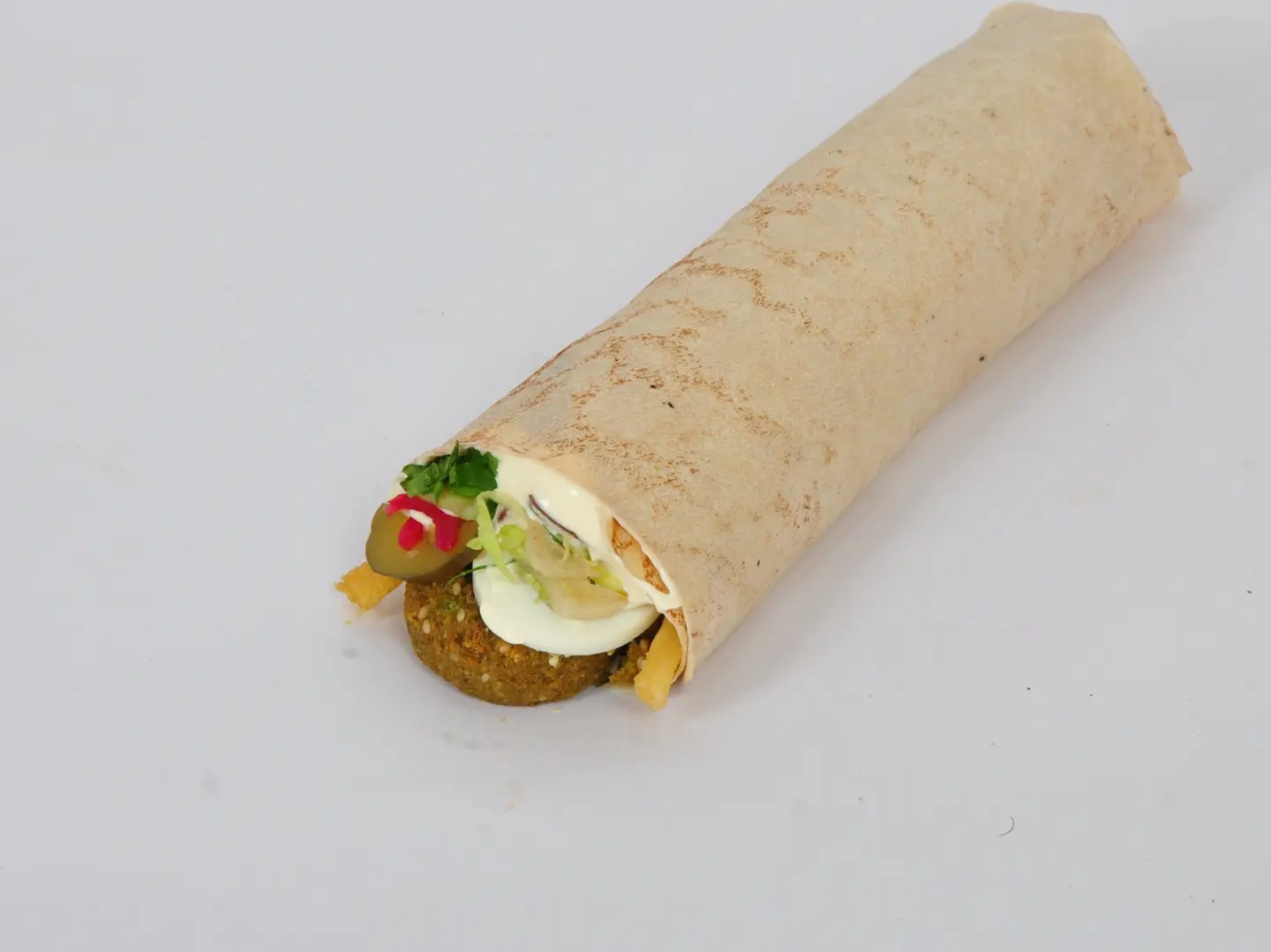 Mix Sandwich With Hummus