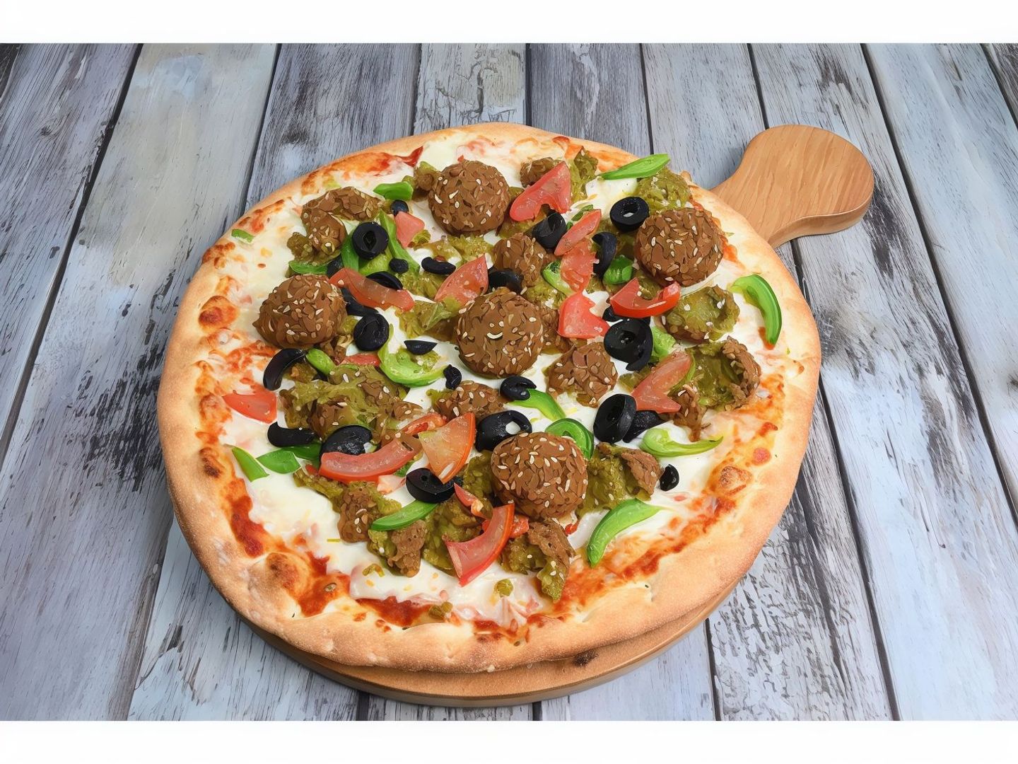 Falafil Pizza