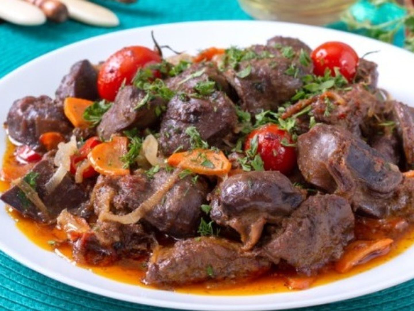 Plate Of Liver