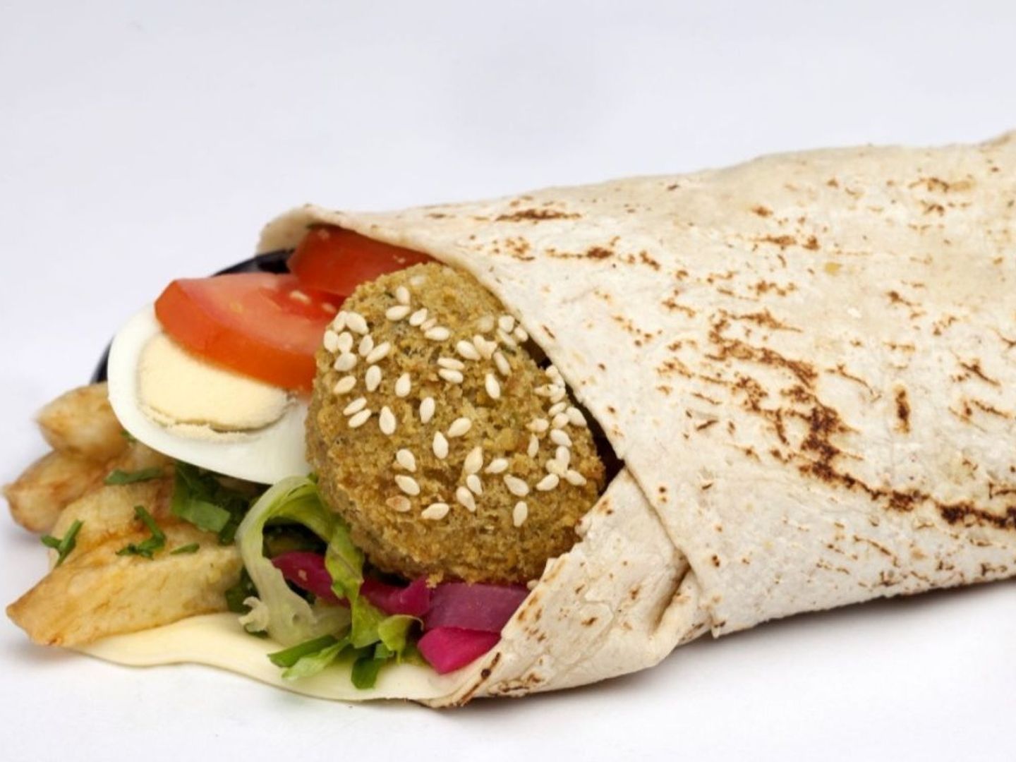 Saj Falafel Sandwitch