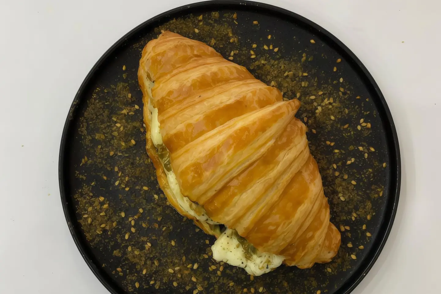 Croissant Hallomee Sandwich