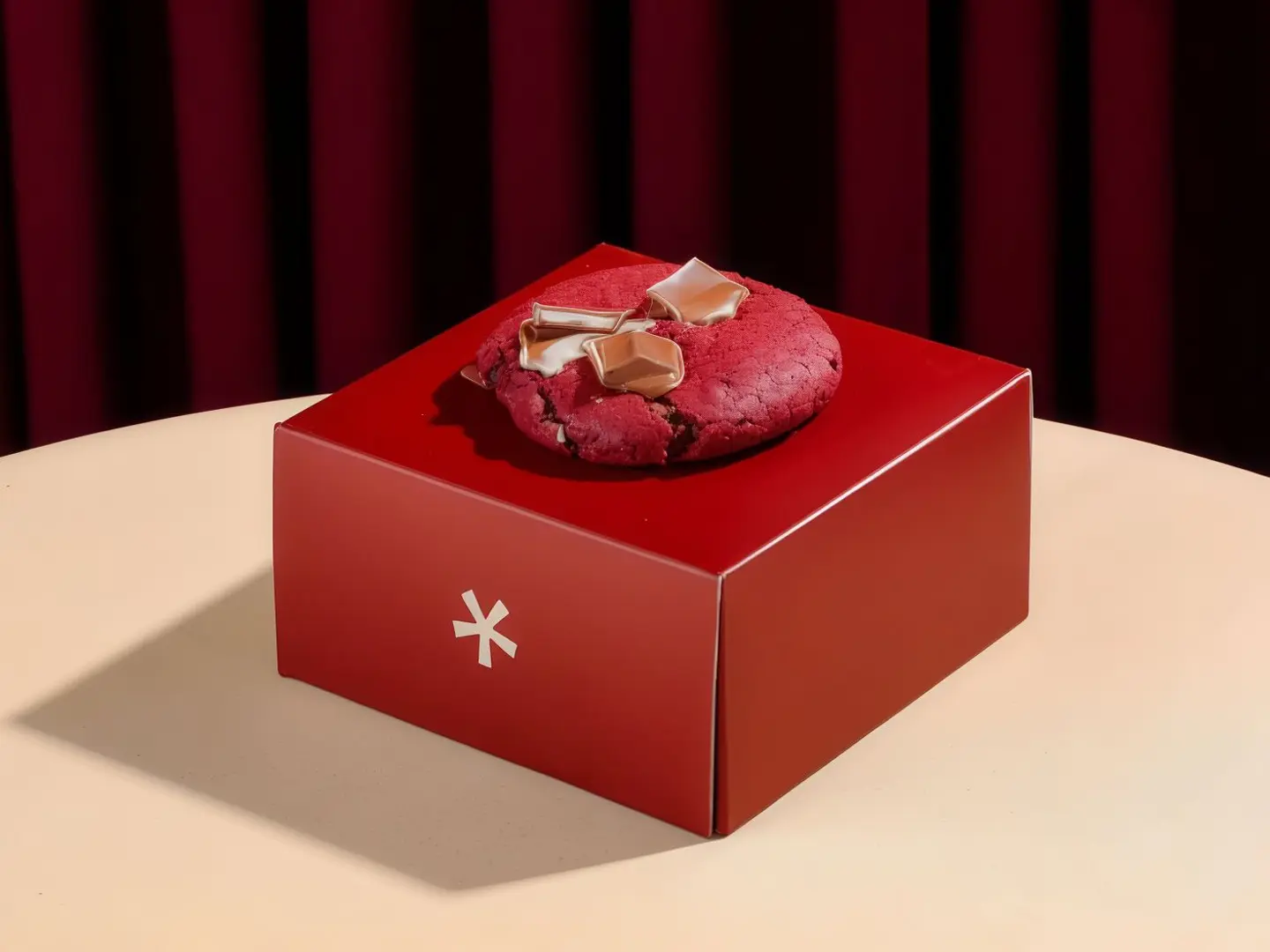 Red Velvet Cookies With Kinder