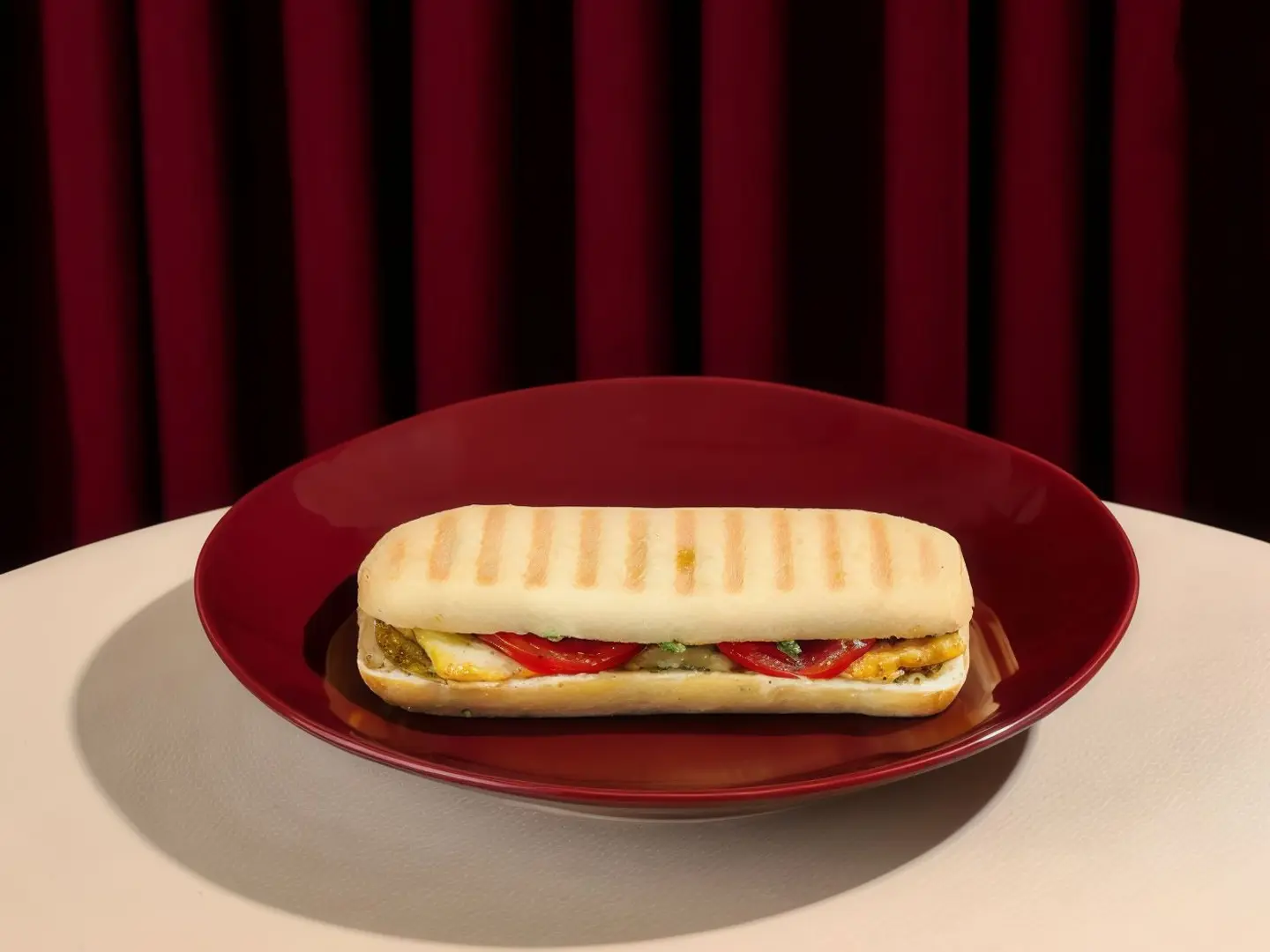 Pesto Halloumi Sandwich