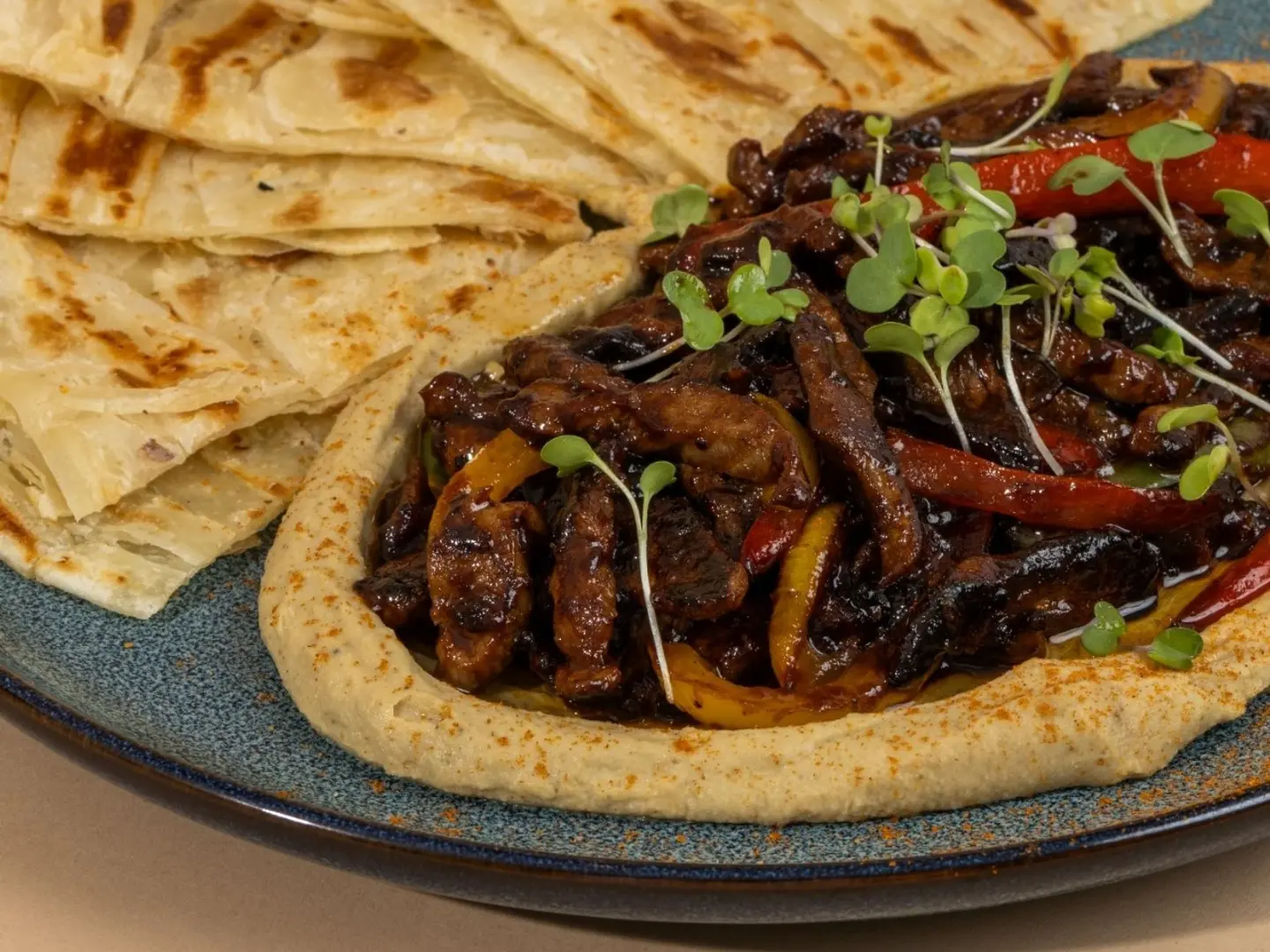 Beef & Hummus
