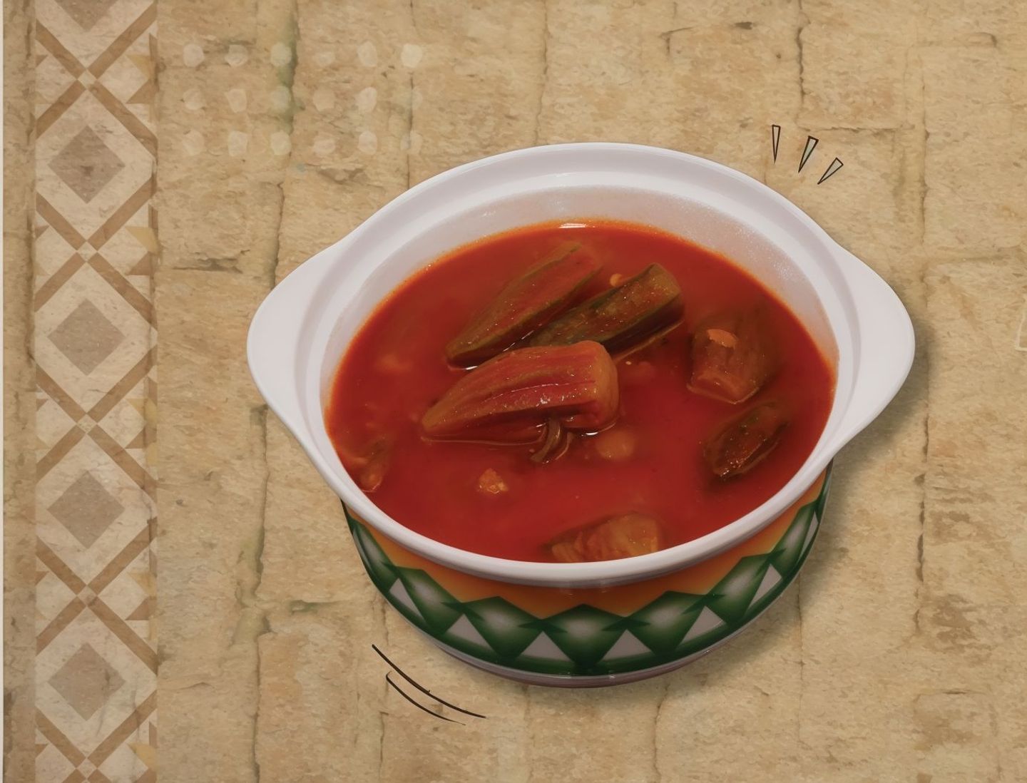 مرق بامية