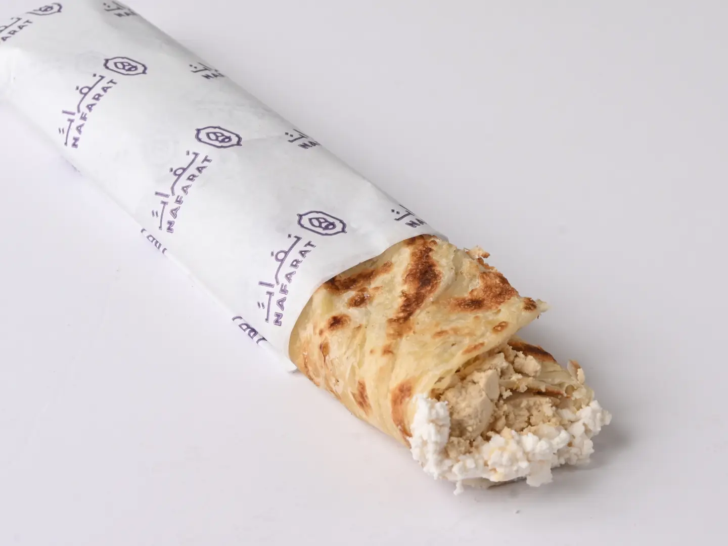 Chapati With Tahini Halva And Feta Cheese