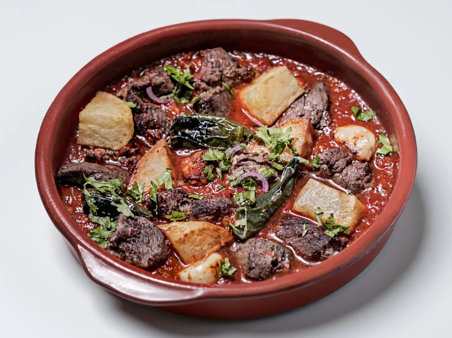 Pottery Meat Casserole