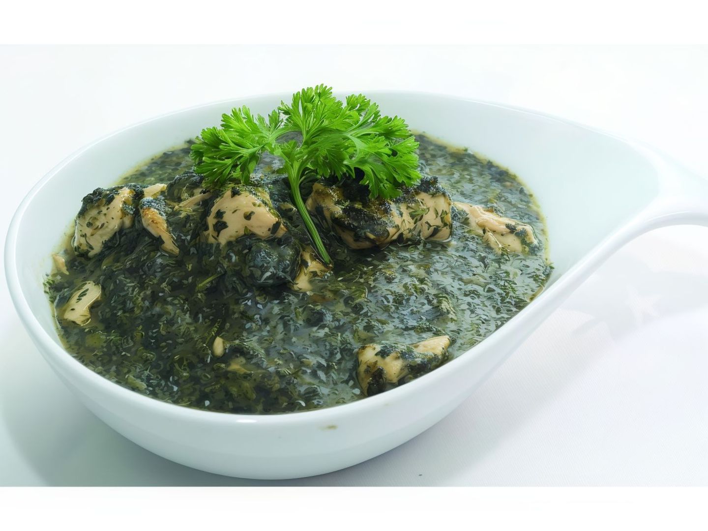 دجاج ملوخيه