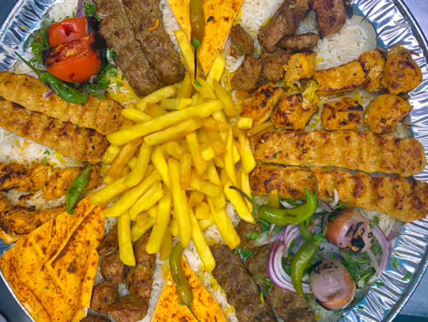 Mixed Grill 16 Seekh