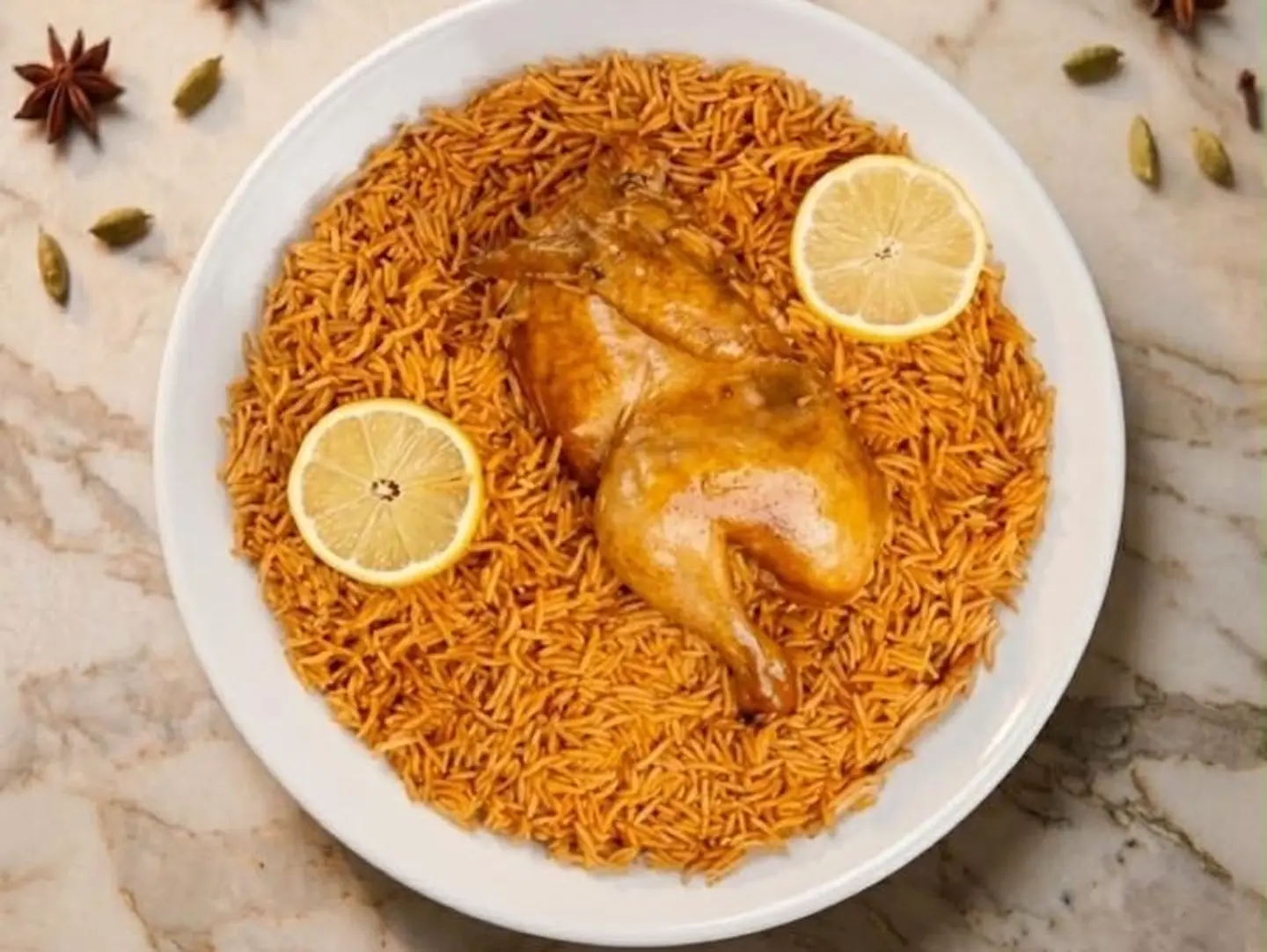 مضغوط احمر - نصف دجاج