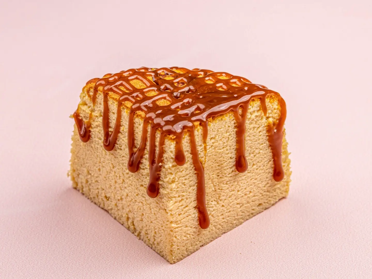 Slice Cheesecake Caramel
