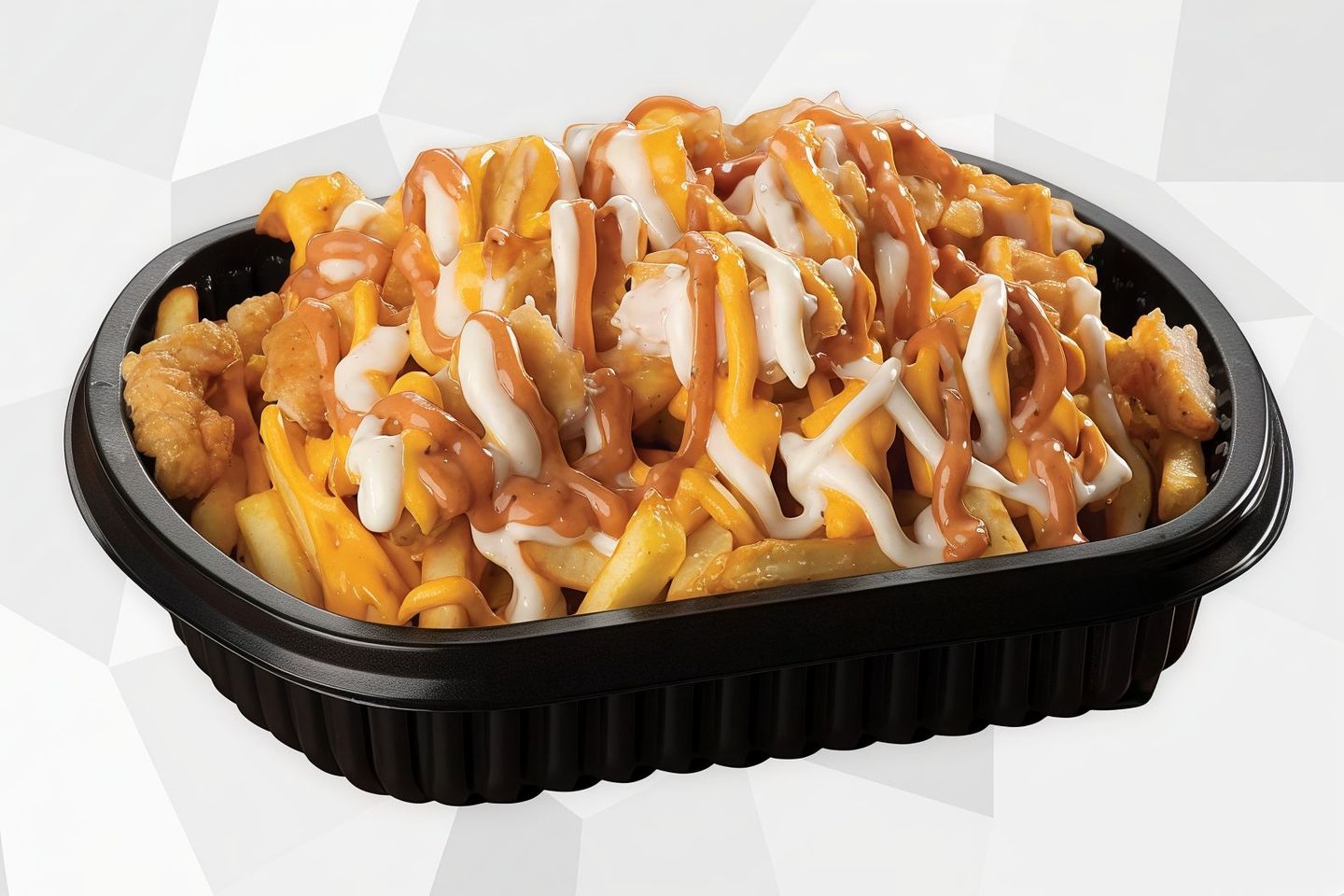 Steak Fries With Chicken Pieces