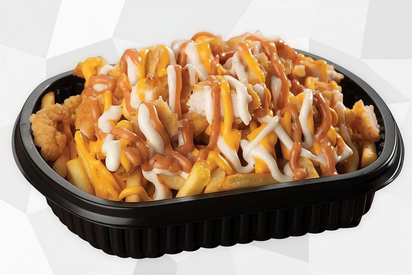 Skinny Fries With Chicken Pieces