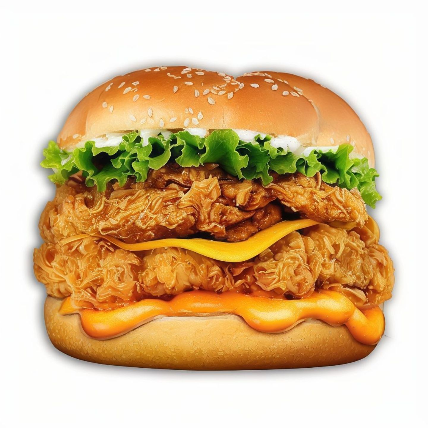 Double Zinger Sandwich
