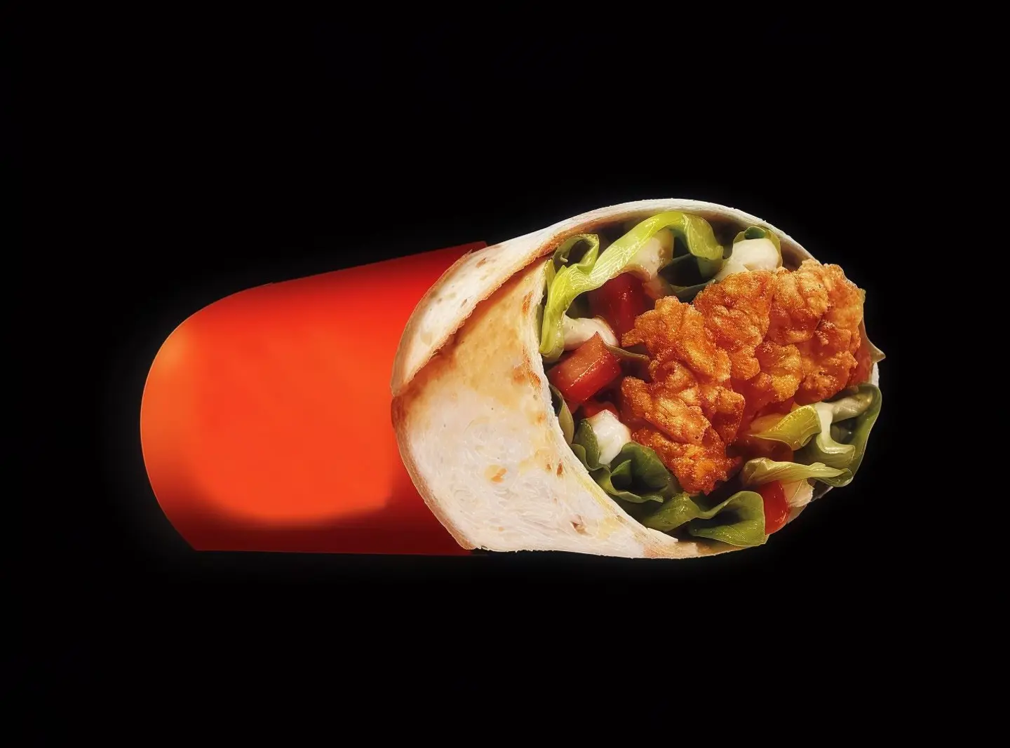 ساندوتش رول الدحاج