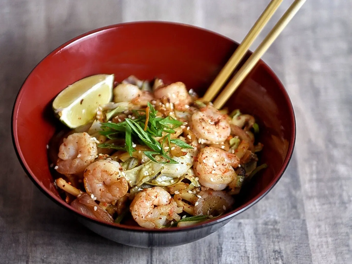 Yaki Sopa Shrimp
