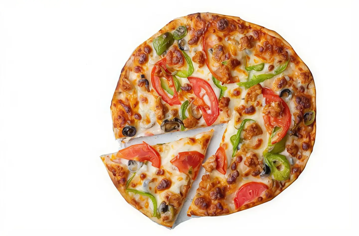 Vegetable Pizza - Large