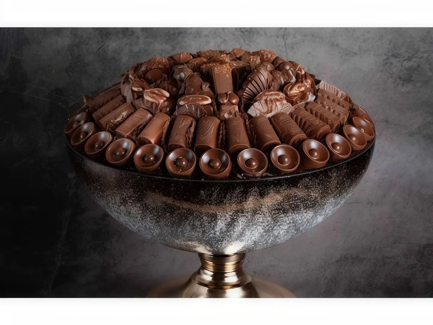 صينية شوكلت مكشوف