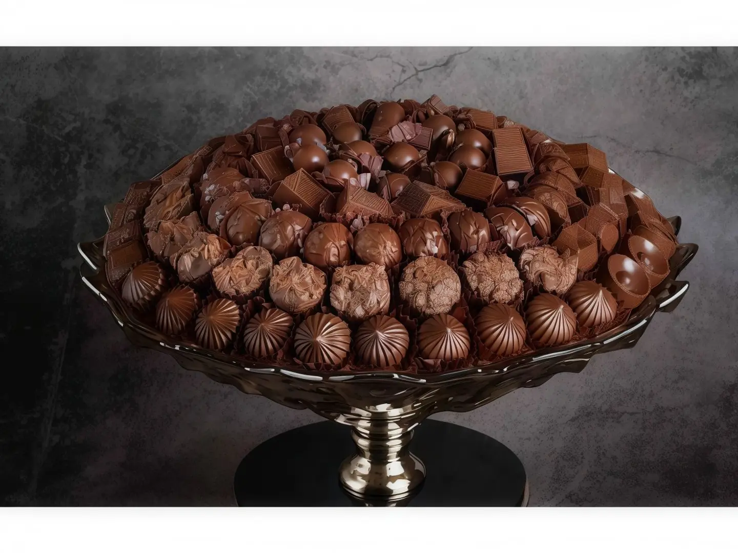 صينية شوكلت مكشوف