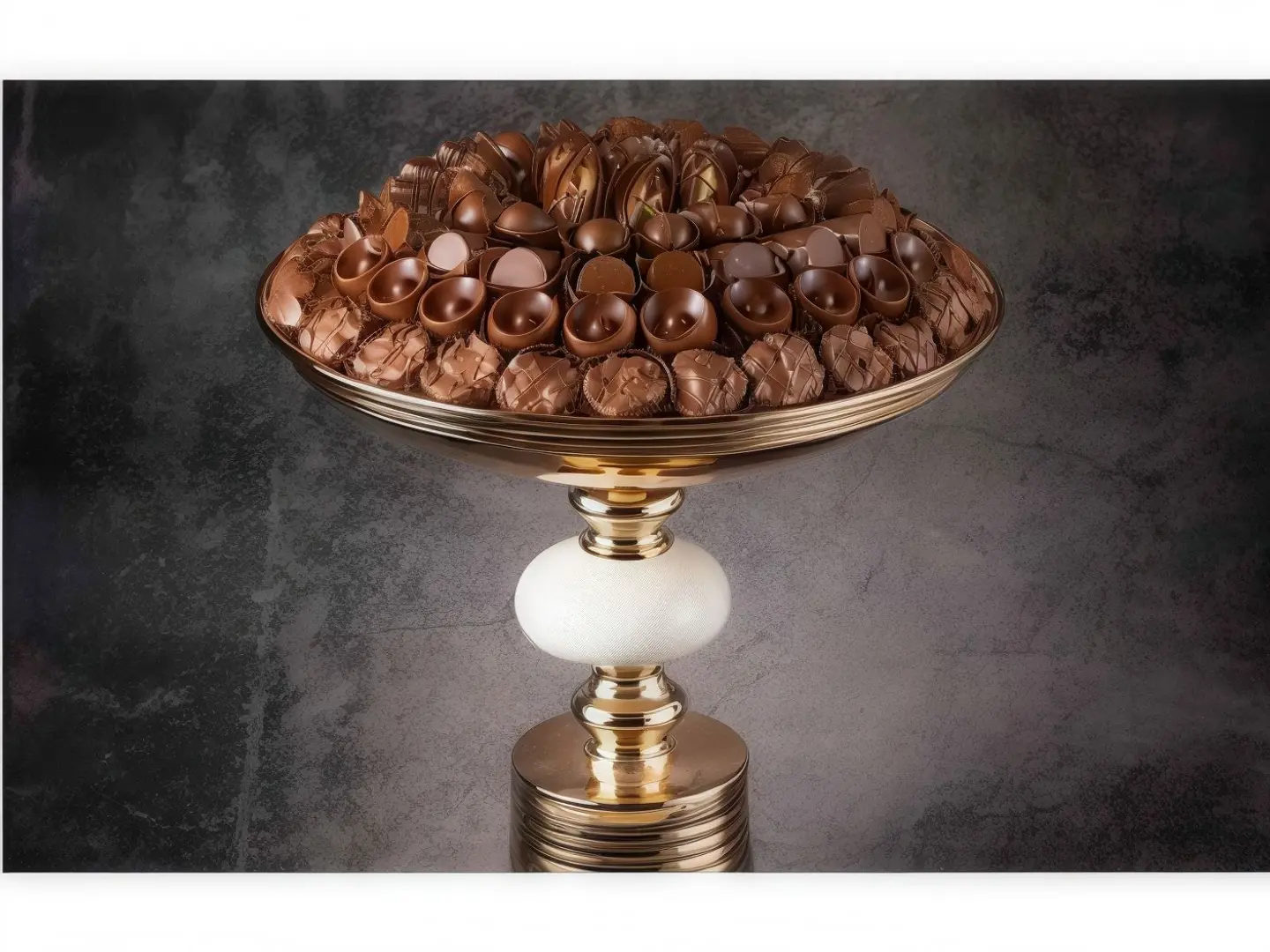 صينية شوكلت مكشوف