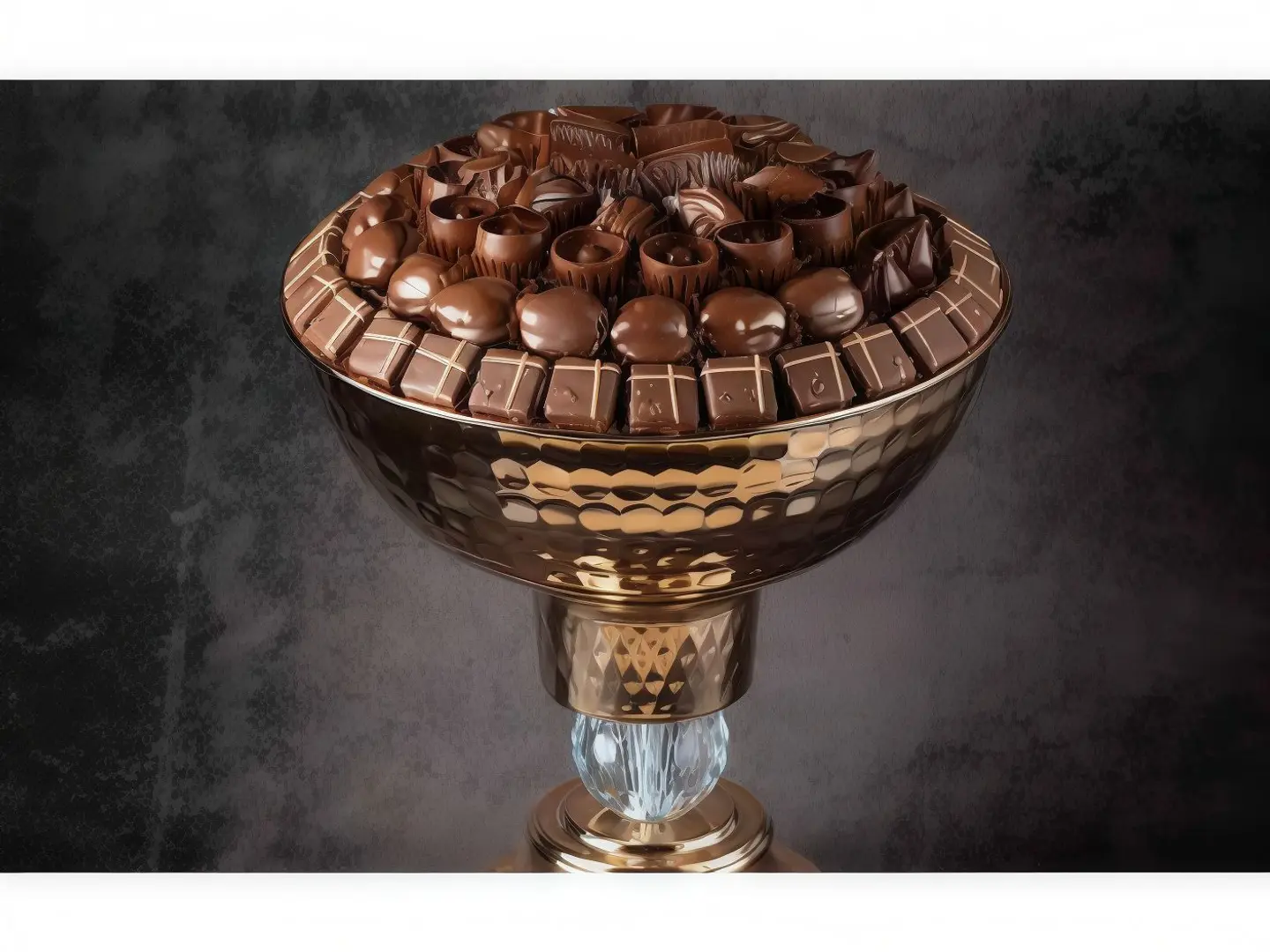 صينية شوكلت مكشوف