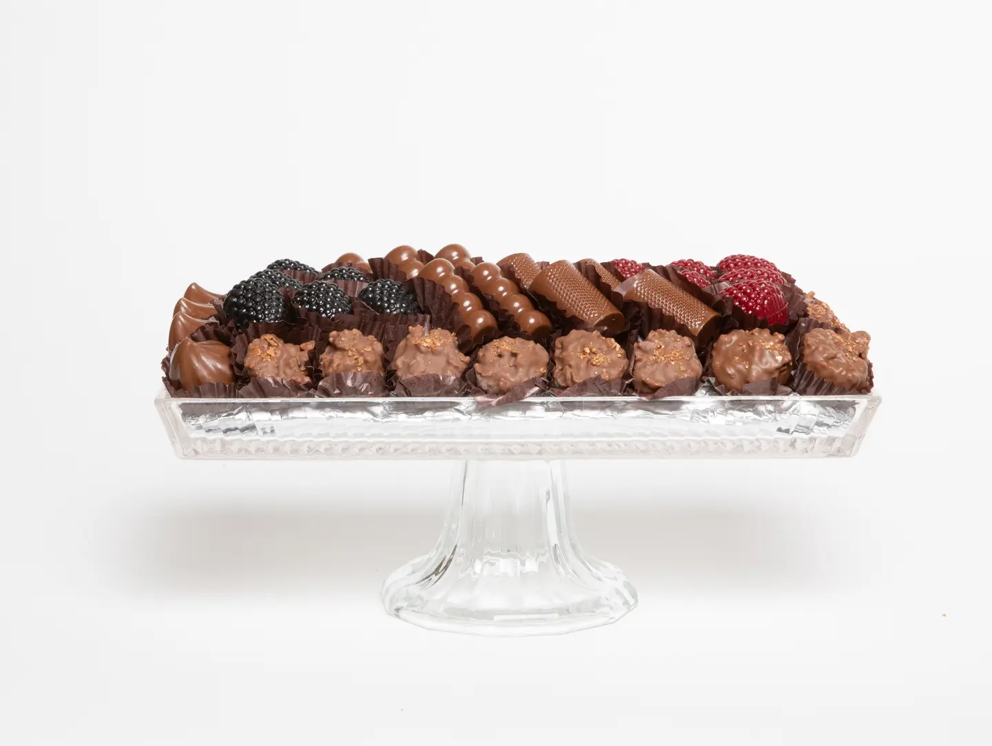 Open Chocolate Tray 650g