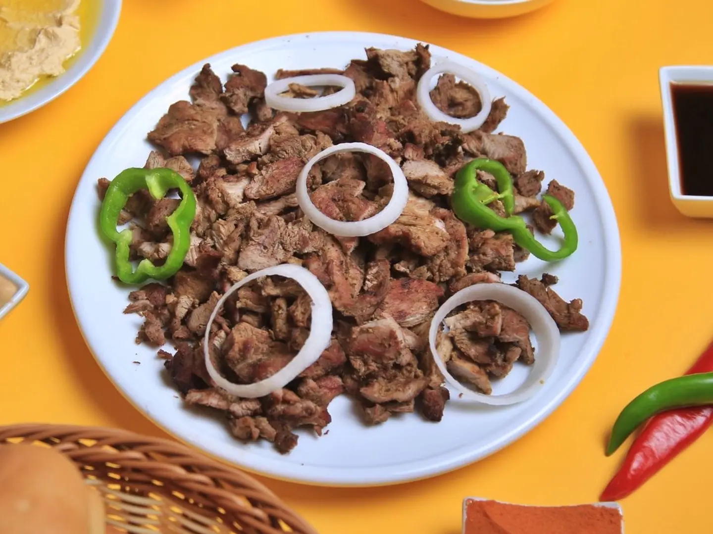 لحم شيّه