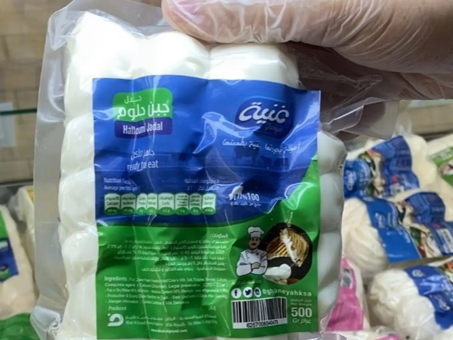 جبن حلوم جدل 500غ