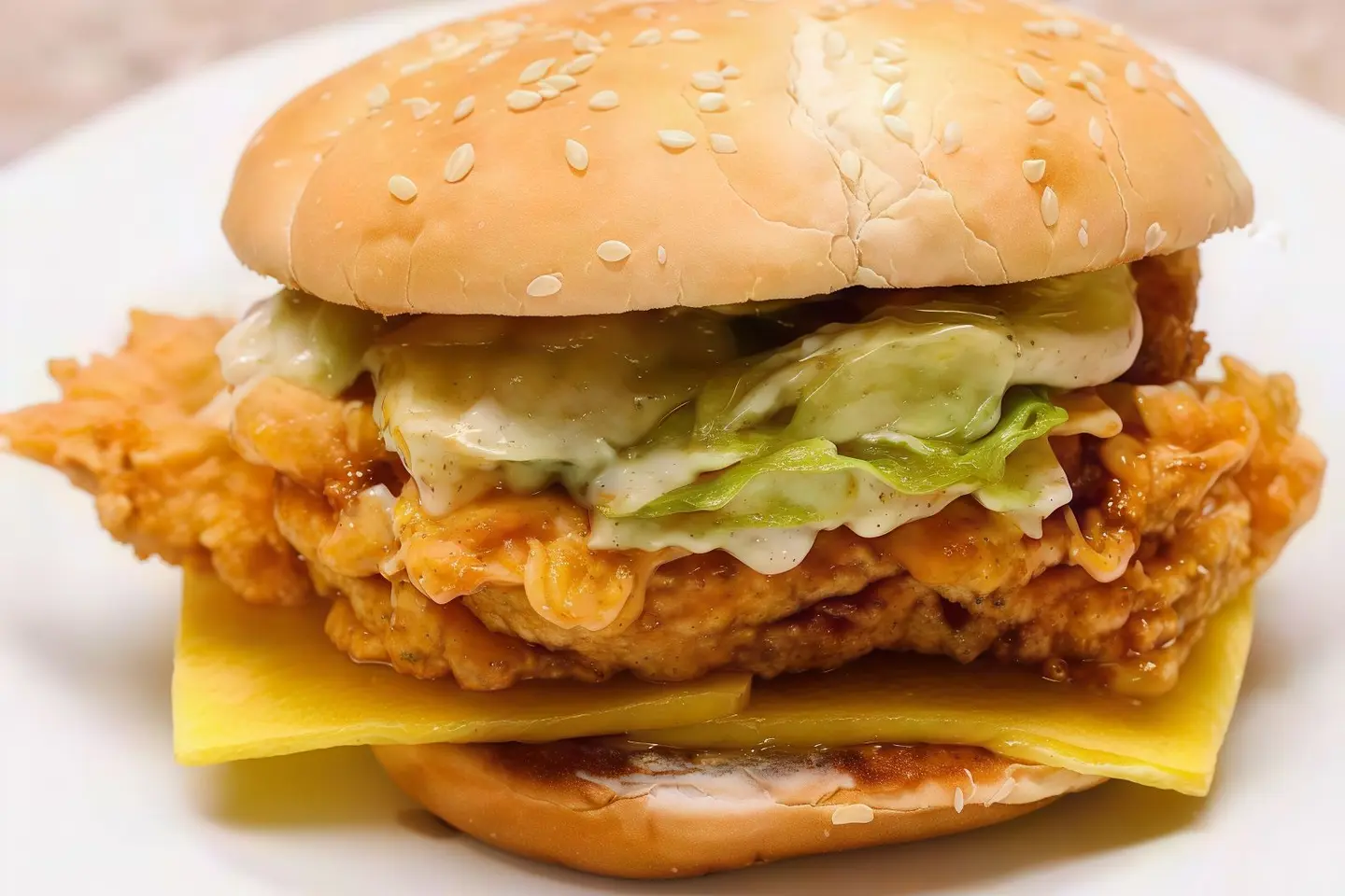 Zinger Chicken Burger