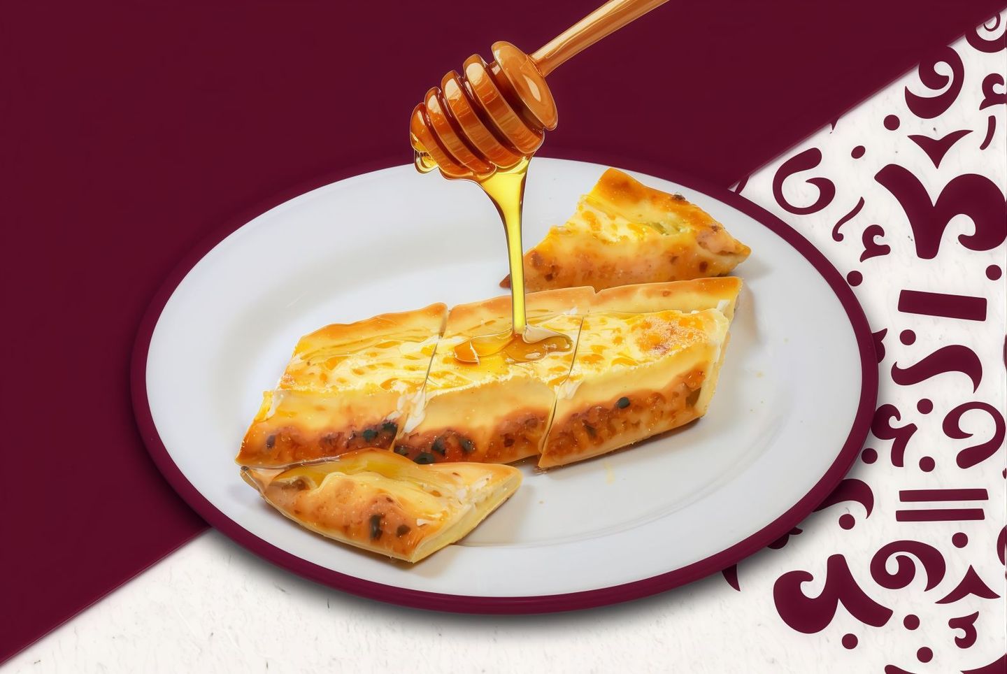 فطيرة جبنة بالعسل