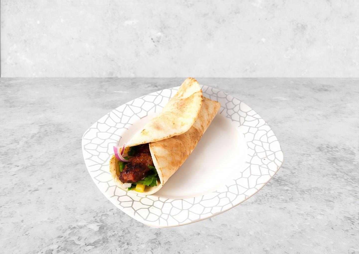 Awsal Meat Kebab Sandwich