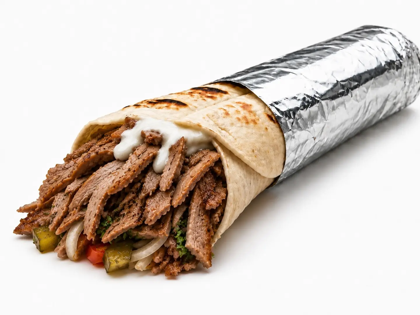 Mandi Meat Shawarma Sandwich