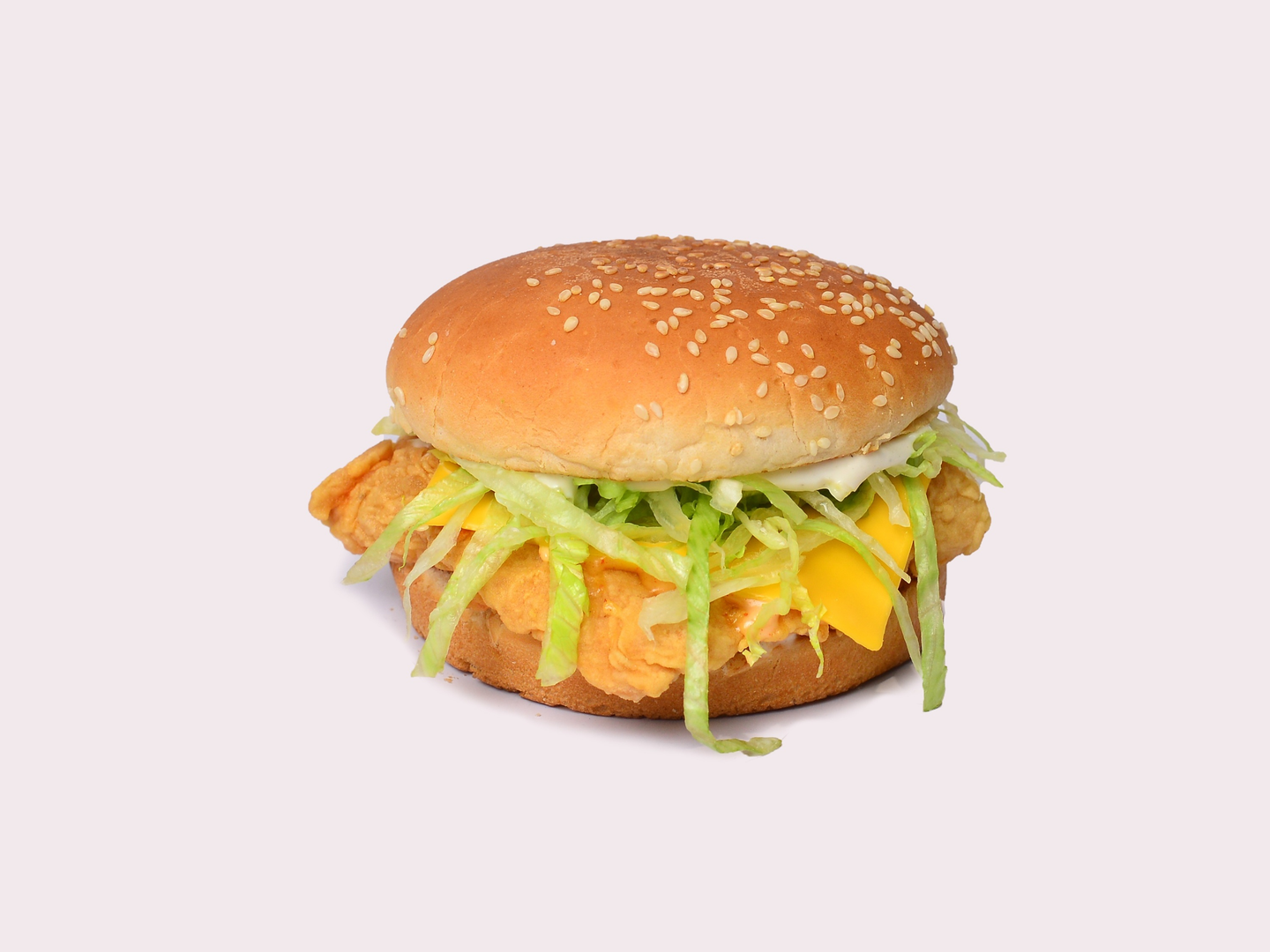 برجر دجاج كرسبي