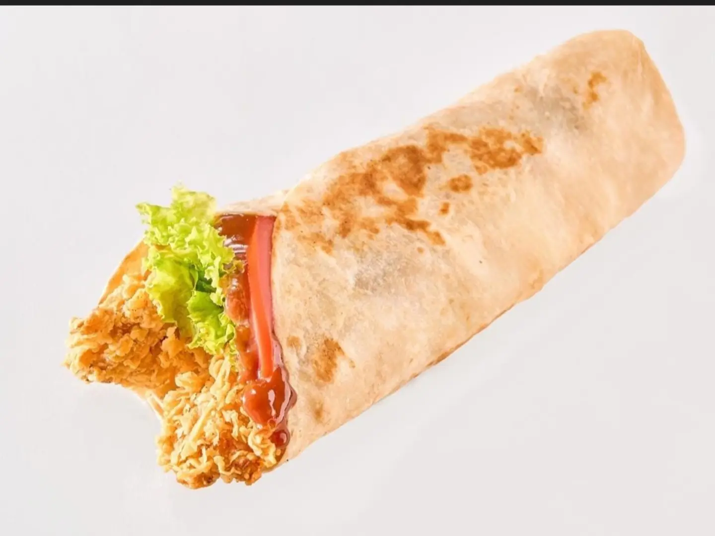 Tortilla Chicken Wrap Sandwich