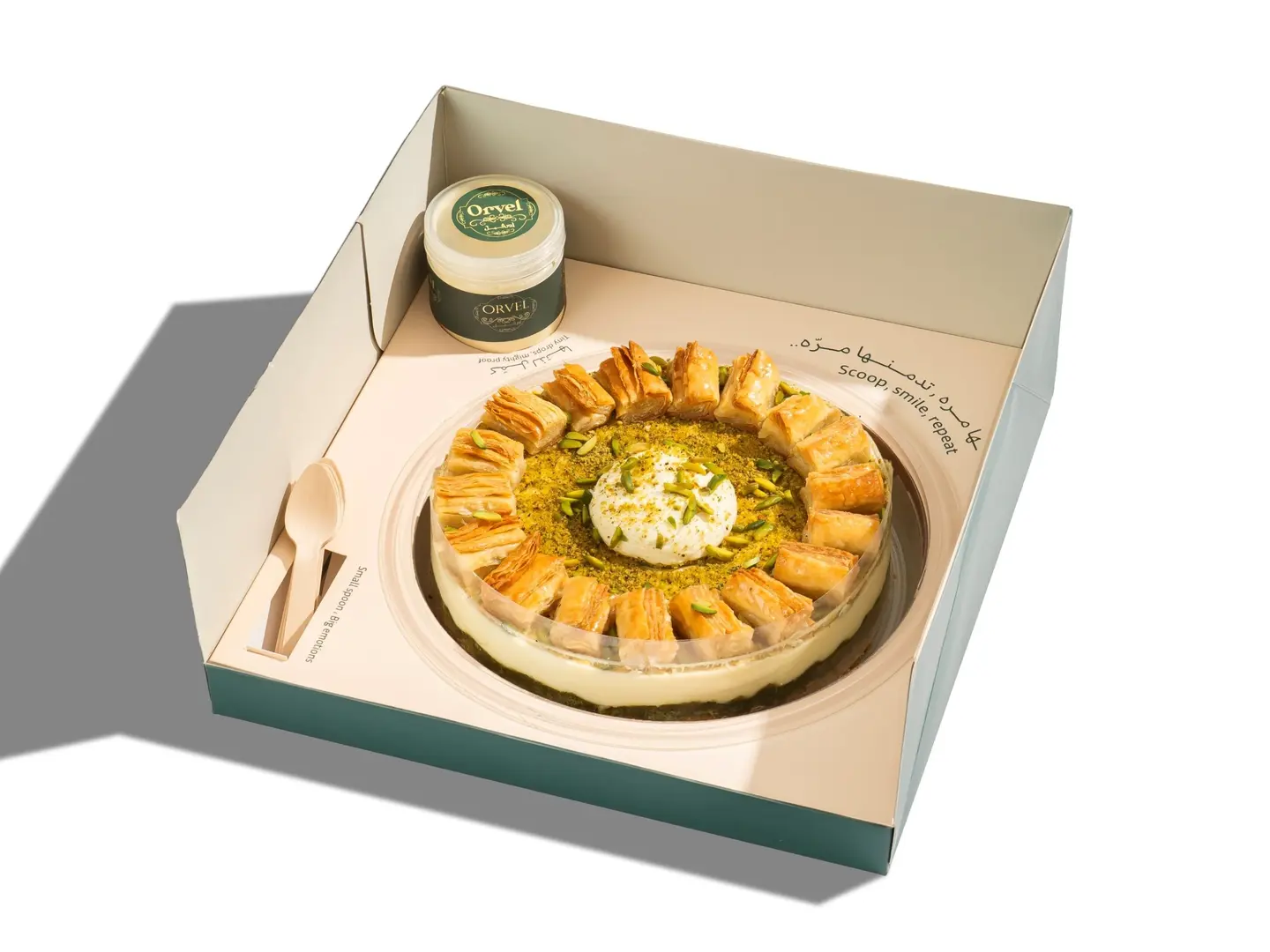 بقلاوة تشيزكيك