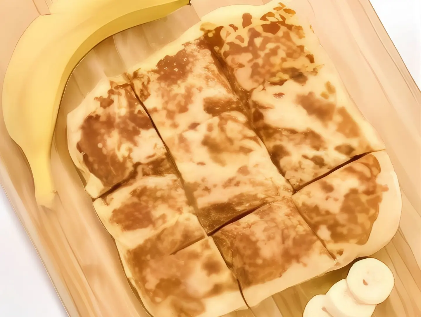 Banana And Cream Sweet Mutabbaq